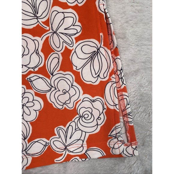 Tommy Hilfiger Floral Shift Dress Women's 4 Sleeveless Classic Americana Flowers - Picture 2 of 7